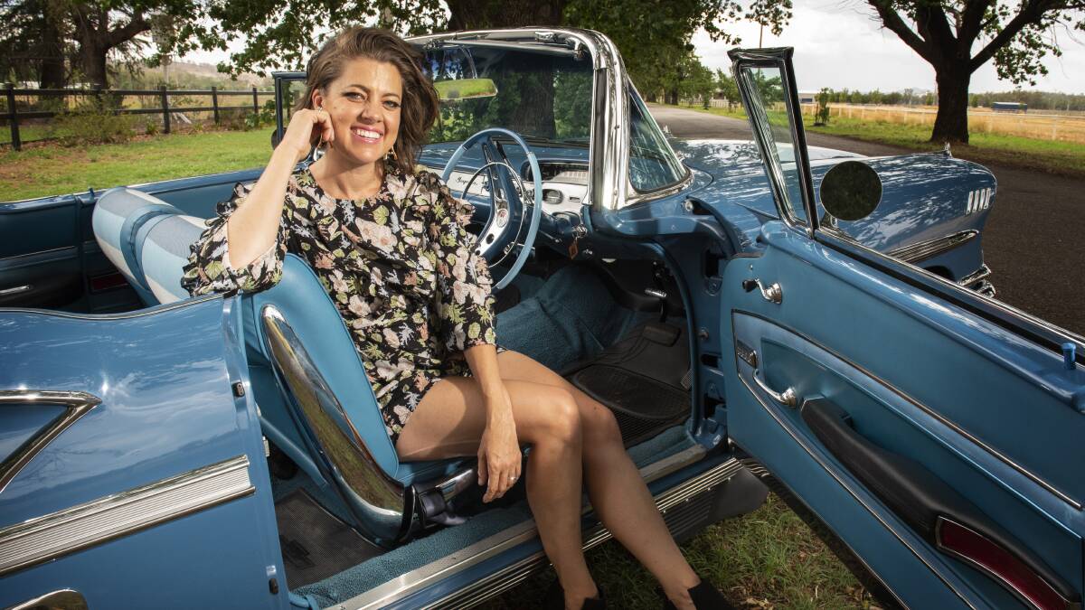SPARK IS BACK: Amber Lawrence is among the performers at this year's Tamworth Country Music Festival. Photo: PETER HARDIN