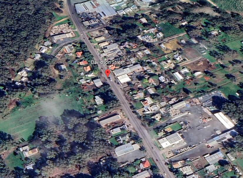Police say the pedestrian was injured in Davidson Street, Deniliquin. Picture Google Earth