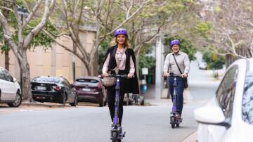 Albury's e-scooter trial is due to begin on December 15. Picture supplied