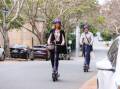 Albury's e-scooter trial is due to begin on December 15. Picture supplied