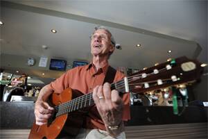 ON SONG: Wagga songwriter Pat Alexander is hoping to become a two-hit wonder by winning the prestigious Great Country Pub Song competition in Tamworth this month. He previously shot to fame in 1981 as the writer of Slim Dusty hit Duncan. Picture: Addison Hamilton