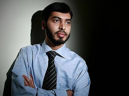 Moving back to Australia ... Indian doctor Mohamed Haneef, who was wrongly accused of terrorism in 2007.