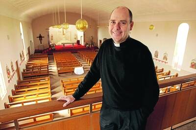 MOVING ON: Wagga priest, Fr Michael Kennedy, has accepted a promotion and will move north to take up a new position as Bishop of Armidale. Picture: John Gray