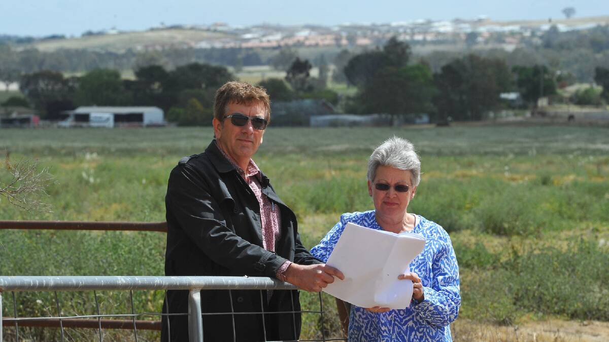 Planner Garry Salvestro and Cartwrights Hill resident Gail Burns are having issues with council regarding redevelopments of the area. Picture: Addison Hamilton