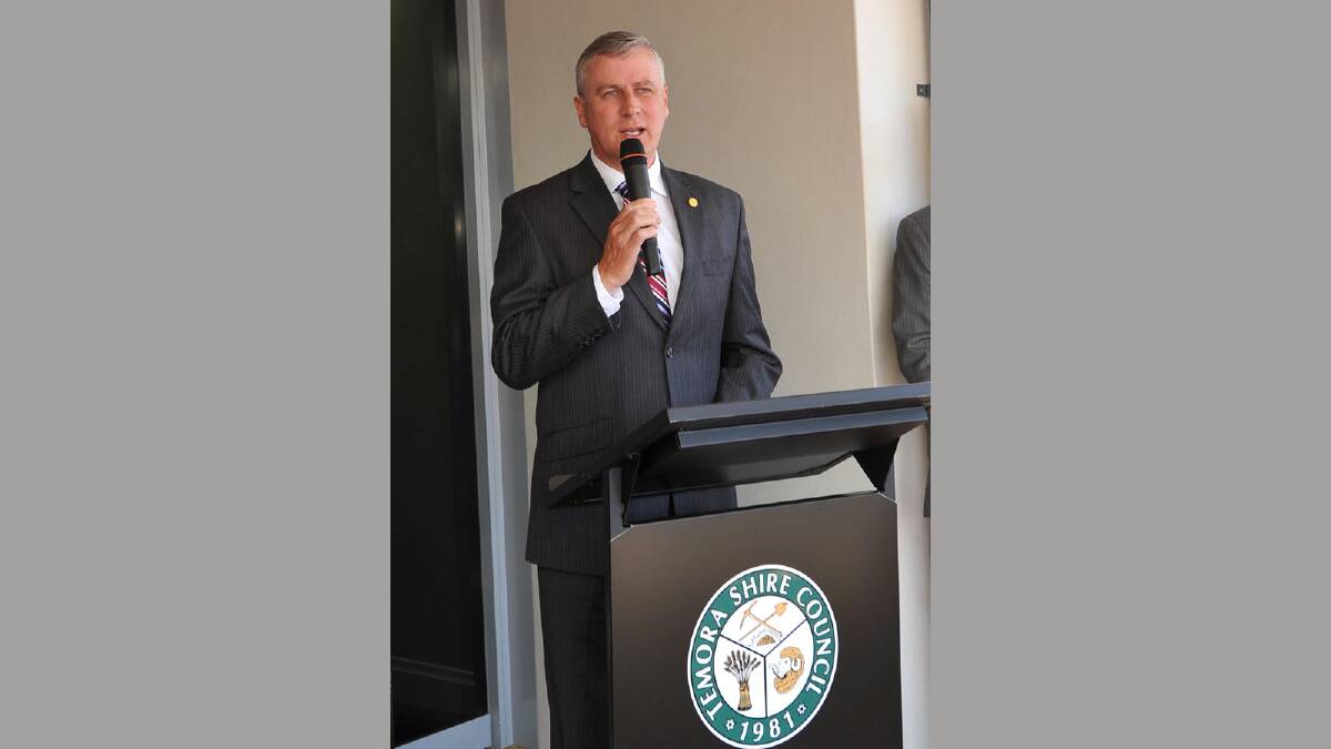 Member for Riverina Michael McCormack. Picture: Michael Frogley