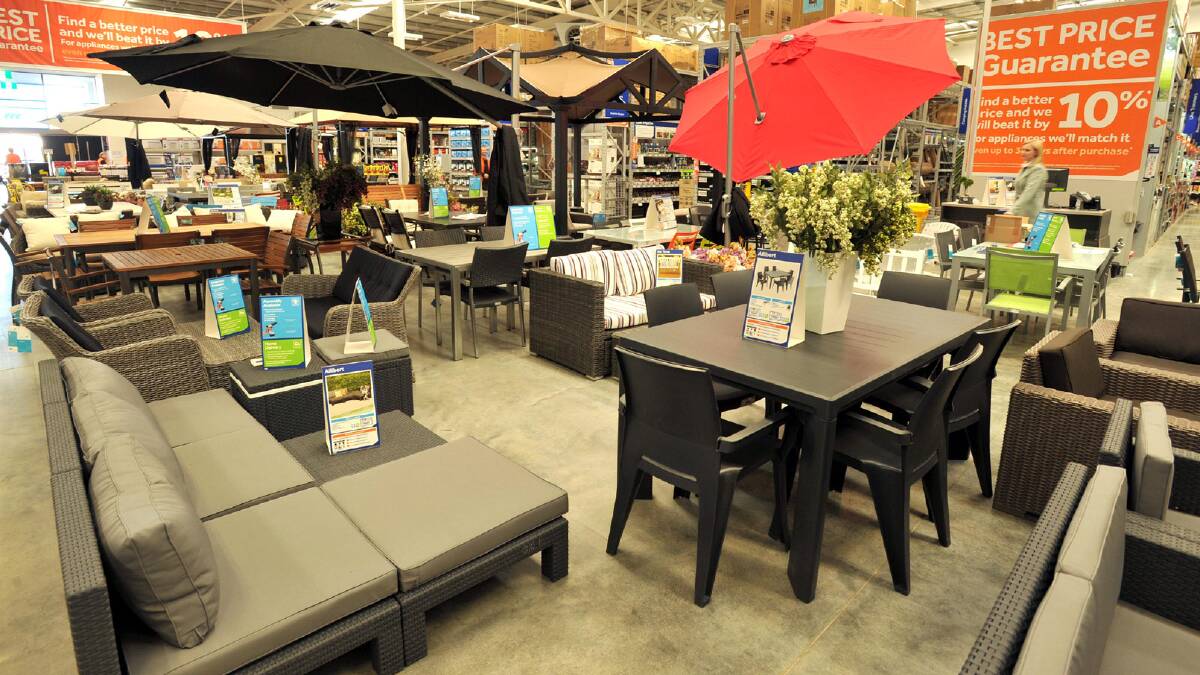 Preview of the Masters Wagga Home Improvement store. Picture: Les Smith