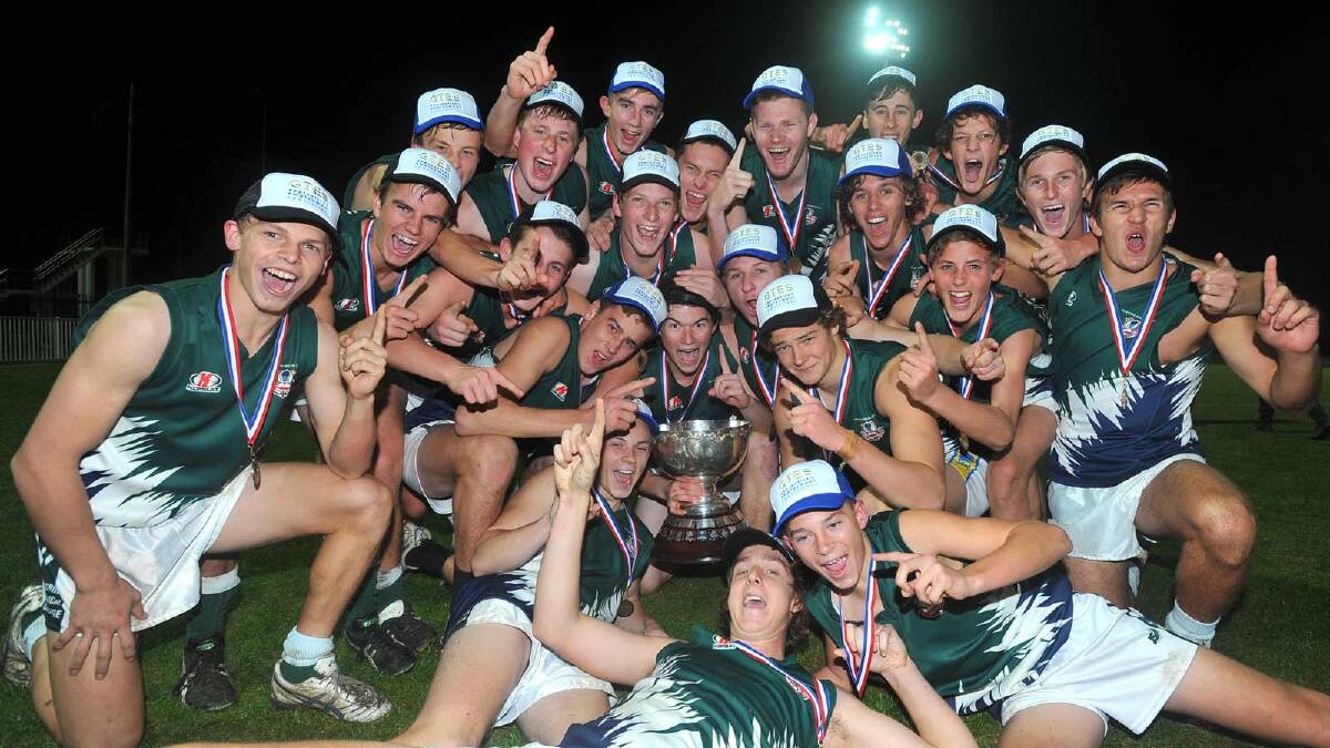 TRAC celebrate after winning the 2013 Carroll Cup.