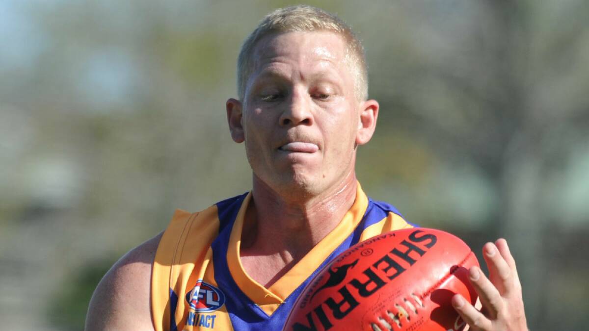INCOMING: Tim Mathieson will join the Magpies after a stint with Narrandera.