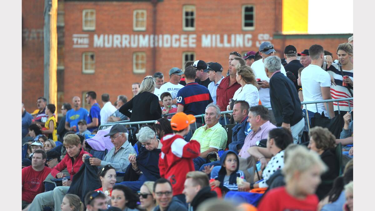GWS v Brisbane at Robertson Oval - Crowds watching the NAB Cup match. Picture: Addison Hamilton